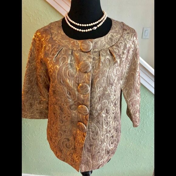 Beautiful gold jacket(SP) by Michael Kors - Picture 1 of 3